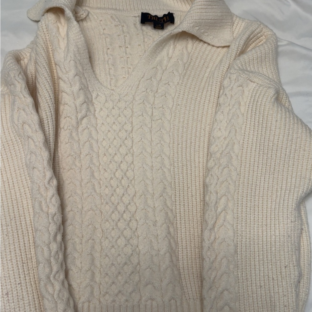 Ralph Lauren Ivory Knit Sweater